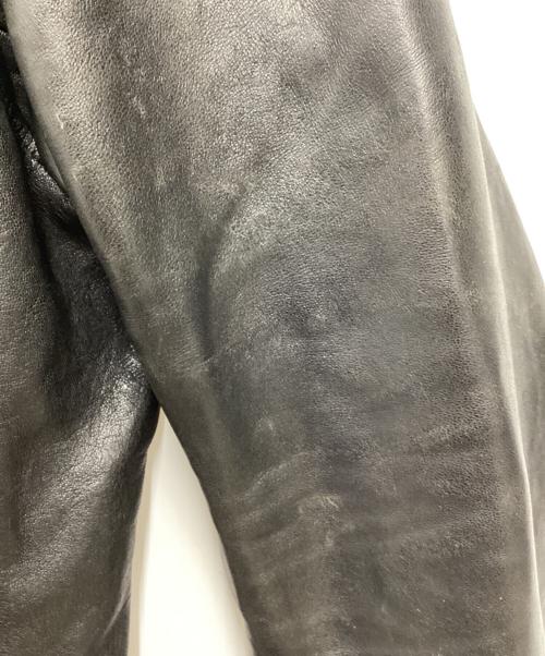 Schott（ショット）Schott (ショット) シープレザー ダブルブレストライダースジャケット ブラック サイズ:SIZE Lの古着・服飾アイテム