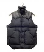 RockyMountainFeatherBedロッキーマウンテンフェザーベッド）の古着「2021 MODEL HERITAGE COLLECTION CHRISTY VEST ダウンベスト」｜ブラック