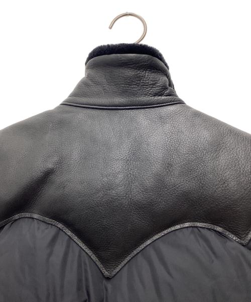 RockyMountainFeatherBed（ロッキーマウンテンフェザーベッド）RockyMountainFeatherBed (ロッキーマウンテンフェザーベッド) 2021 MODEL HERITAGE COLLECTION CHRISTY VEST ダウンベスト ブラック サイズ:SIZE 40の古着・服飾アイテム