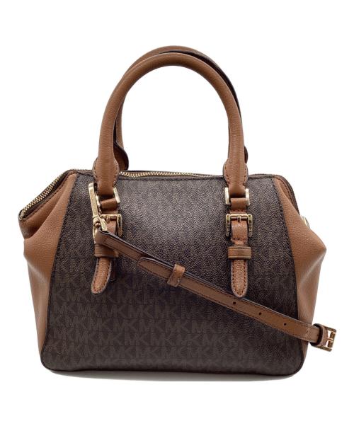MICHAEL KORS（マイケルコース）MICHAEL KORS (マイケルコース) ショルダーバッグ ブラウンの古着・服飾アイテム