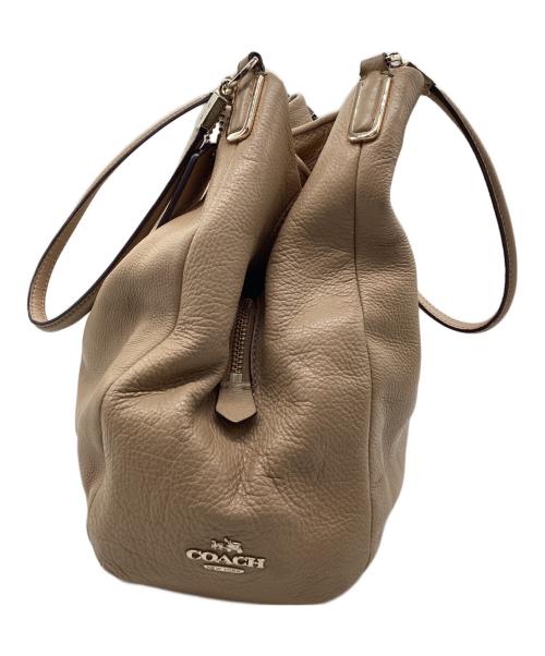 COACH（コーチ）COACH (コーチ) ショルダーバッグ ベージュの古着・服飾アイテム