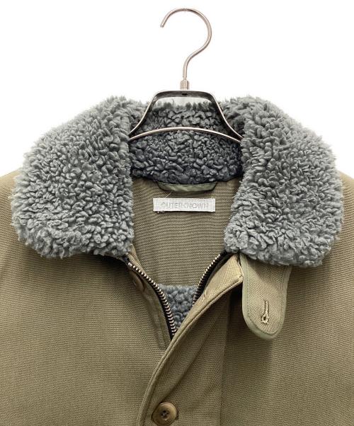 OUTERKNOWN（アウターノーン）OUTERKNOWN (アウターノーン) デッキジャケット オリーブ サイズ:SIZE Sの古着・服飾アイテム