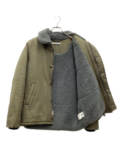 OUTERKNOWN（アウターノーン）OUTERKNOWN (アウターノーン) デッキジャケット オリーブ サイズ:SIZE Sの古着・服飾アイテム