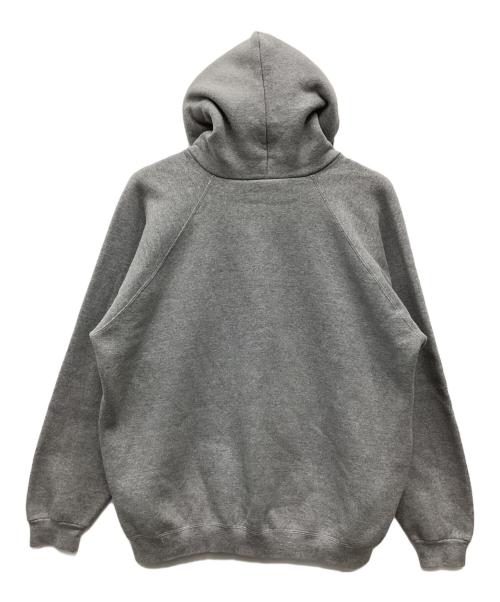 adidas（アディダス）adidas (アディダス) プルオーバーパーカー 推定80s～ 古着 USA製 グレー サイズ:SIZE Lの古着・服飾アイテム