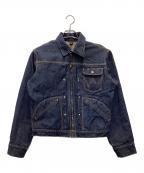 SUGAR CANEシュガーケーン）の古着「11MJZタイプ SCOVILLジッパー デニムジャケット」｜ブルー