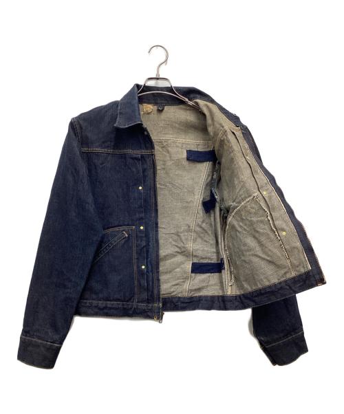 SUGAR CANE（シュガーケーン）SUGAR CANE (シュガーケーン) 11MJZタイプ SCOVILLジッパー デニムジャケット ブルー サイズ:SIZE 不明の古着・服飾アイテム