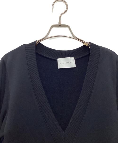 Adam et Rope（アダム エ ロペ）Adam et Rope (アダム エ ロペ) 長袖ワンピース ブラック サイズ:SIZE Freeの古着・服飾アイテム