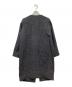 STUDIOUS (ステュディオス) ノーカラーコート グレー サイズ:SIZE 0：9000円