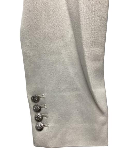 ARPEGE STORY（アルページュストーリー）Arpege story (アルページュストーリー) Wボタンテーラードジャケット アイボリー サイズ:SIZE 0の古着・服飾アイテム