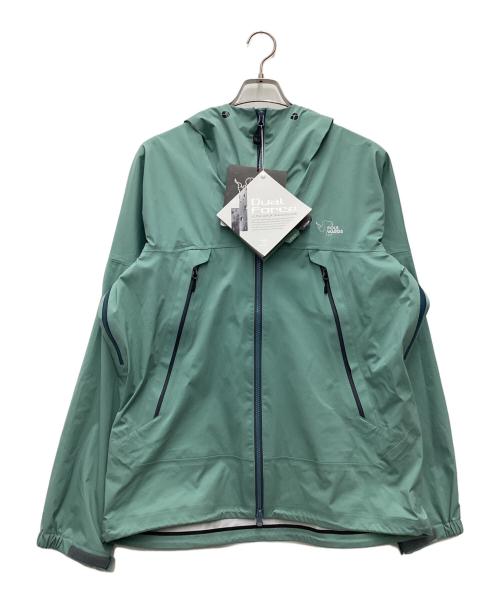 POLEWARDS（ポールワーズ）POLEWARDS (ポールワーズ) デュアルフォース ストレッチ レインジャケット グリーン サイズ:SIZE XLの古着・服飾アイテム