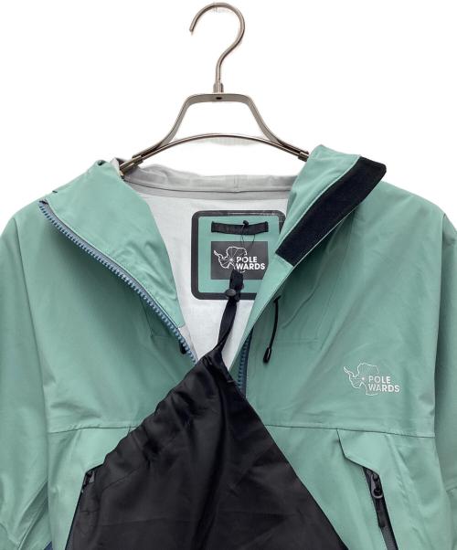 POLEWARDS（ポールワーズ）POLEWARDS (ポールワーズ) デュアルフォース ストレッチ レインジャケット グリーン サイズ:SIZE Lの古着・服飾アイテム