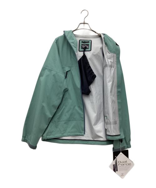 POLEWARDS（ポールワーズ）POLEWARDS (ポールワーズ) デュアルフォース ストレッチ レインジャケット グリーン サイズ:SIZE Lの古着・服飾アイテム