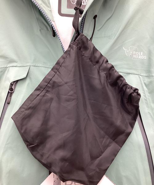 POLEWARDS（ポールワーズ）POLEWARDS (ポールワーズ) デュアルフォース ストレッチ レインジャケット グリーン サイズ:SIZE Lの古着・服飾アイテム