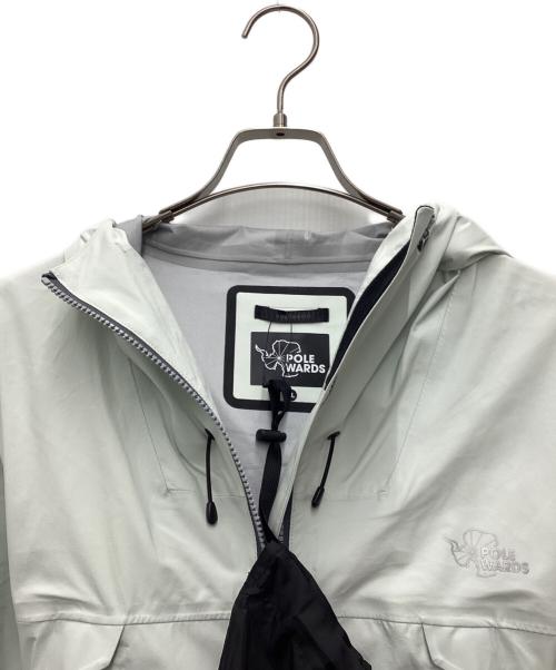 POLEWARDS（ポールワーズ）POLEWARDS (ポールワーズ) デュアルフォース ストレッチ レインジャケット ホワイト サイズ:SIZE XLの古着・服飾アイテム