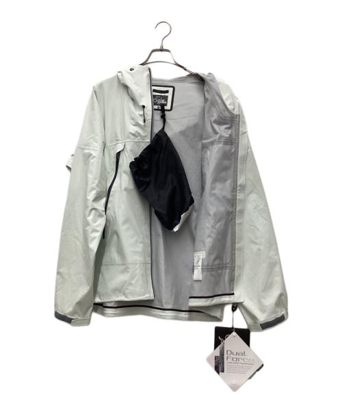 POLEWARDS（ポールワーズ）POLEWARDS (ポールワーズ) デュアルフォース ストレッチ レインジャケット ホワイト サイズ:SIZE XLの古着・服飾アイテム