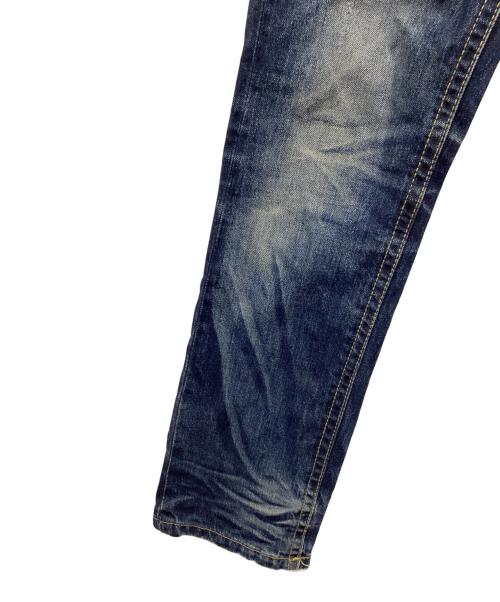 LOLITA JEANS（ロリータジーンズ）LOLITA JEANS (ロリータジーンズ) 奈良美智 (ナラヨシトモ) デニムパンツ Y2K ブルー サイズ:SIZE XXSの古着・服飾アイテム