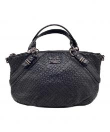 COACH（コーチ）の古着「ハンドバッグ」｜ブラック