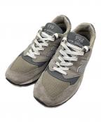 NEW BALANCEニューバランス）の古着「スニーカー　USA製」｜グレー