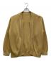 AURALEE（オーラリー）の古着「SUPER HARD TWIST RIB KNIT CARDIGAN 厚手カーディガン」｜イエロー