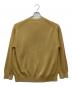 AURALEE (オーラリー) SUPER HARD TWIST RIB KNIT CARDIGAN 厚手カーディガン イエロー サイズ:SIZE 4：18000円