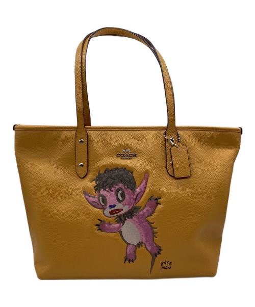 COACH（コーチ）COACH (コーチ) BASEMAN (ベースマン) トートバッグ オレンジの古着・服飾アイテム