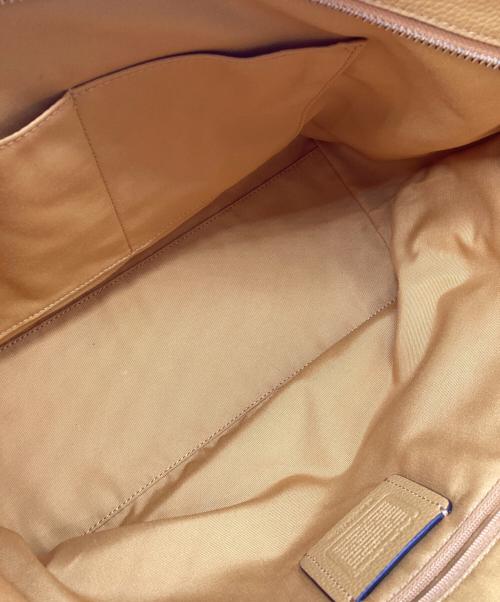 COACH（コーチ）COACH (コーチ) BASEMAN (ベースマン) トートバッグ オレンジの古着・服飾アイテム
