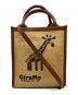 ATAO (アタオ) Giraffe 2way ショルダーバッグ ブラウン：12000円