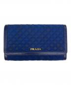 PRADAプラダ）の古着「ショルダーウォレット」｜ブルー