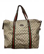 GUCCIグッチ）の古着「ボストンバッグ」｜ブラウン