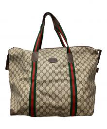 GUCCI（グッチ）の古着「ボストンバッグ」｜ブラウン