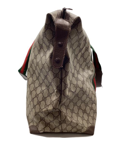 GUCCI（グッチ）GUCCI (グッチ) ボストンバッグ ブラウンの古着・服飾アイテム