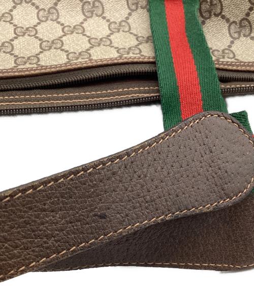 GUCCI（グッチ）GUCCI (グッチ) ボストンバッグ ブラウンの古着・服飾アイテム