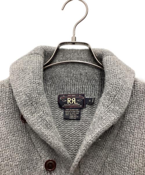 RRL（ダブルアールエル）RRL (ダブルアールエル) ショールカラープルオーバーセーター 90s 三ツ星黒タグ グレー サイズ:SIZE Sの古着・服飾アイテム