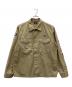 HUMAN MADE（ヒューマンメイド）の古着「PATCHED MILITARY SHIRT 長袖シャツ」｜ブラウン