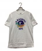 A BATHING APEアベイシングエイプ）の古着「Tシャツ」｜ホワイト