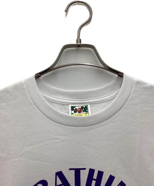 A BATHING APE（アベイシングエイプ）A BATHING APE (アベイシングエイプ) Tシャツ ホワイト サイズ:SIZE Lの古着・服飾アイテム