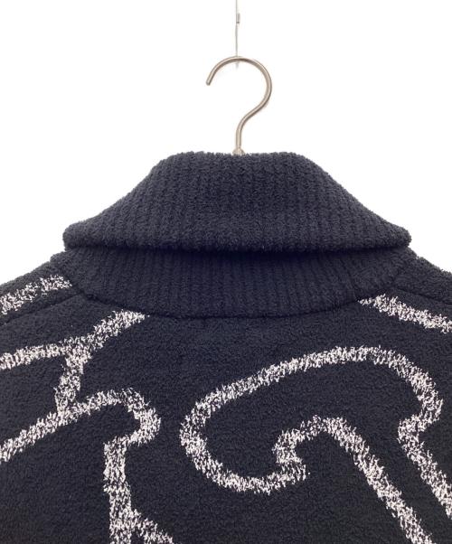 MEN'S BIGI（メンズビギ）MEN'S BIGI (メンズビギ) 1piu1uguale3 relax (ウノピゥウノウグァーレトレ リラックス) 厚手カーディガン ブラック サイズ:SIZE 2の古着・服飾アイテム