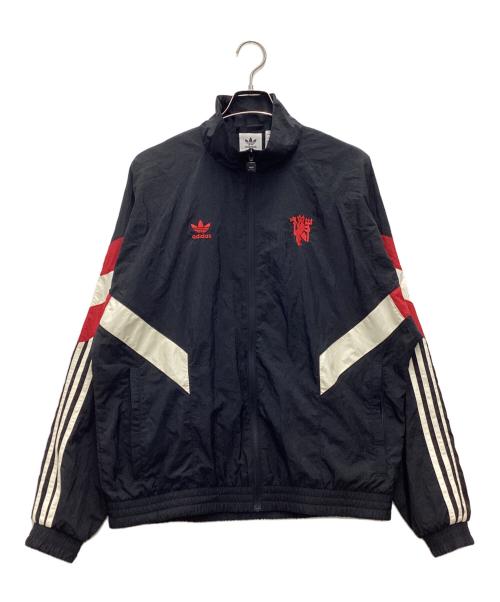 adidas Originals（アディダスオリジナル）adidas originals (アディダスオリジナル) マンチェスター・ユナイテッド オリジナルス トラックトップ ブラック サイズ:SIZE Lの古着・服飾アイテム