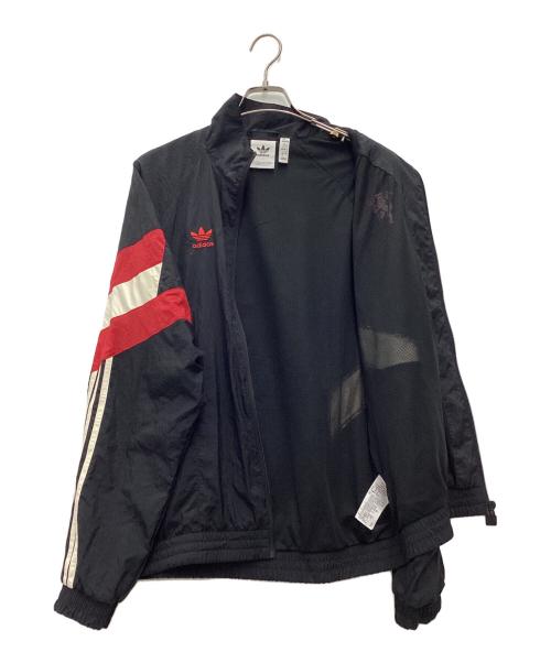 adidas Originals（アディダスオリジナル）adidas originals (アディダスオリジナル) マンチェスター・ユナイテッド オリジナルス トラックトップ ブラック サイズ:SIZE Lの古着・服飾アイテム