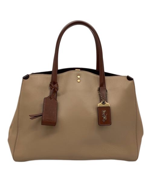 COACH（コーチ）COACH (コーチ) ハンドバッグ ブラウンの古着・服飾アイテム