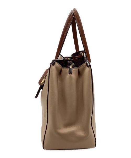 COACH（コーチ）COACH (コーチ) ハンドバッグ ブラウンの古着・服飾アイテム