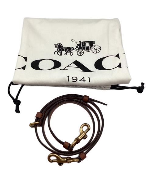 COACH（コーチ）COACH (コーチ) ハンドバッグ ブラウンの古着・服飾アイテム
