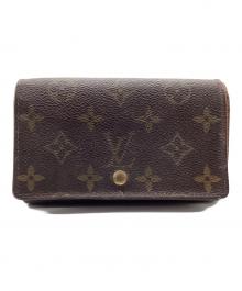 LOUIS VUITTON（ルイ ヴィトン）の古着「ポルトモネ・ビエ・トレゾール 2つ折り財布 モノグラム」