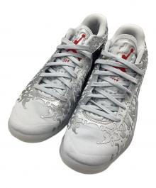 NIKE（ナイキ）の古着「Jordan Zion 3 	"Pure Platinum/Metallic Silver/University Red"」｜ホワイト