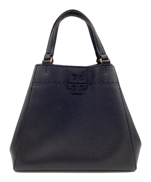 TORY BURCH（トリーバーチ）TORY BURCH (トリーバーチ) ハンドバッグ マックグロー ブラックの古着・服飾アイテム