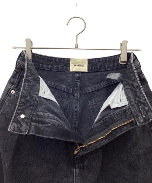THE SHISHIKUI（シシクイ）THE SHISHIKUI (シシクイ) デニムパンツ ブラック サイズ:SIZE 32の古着・服飾アイテム