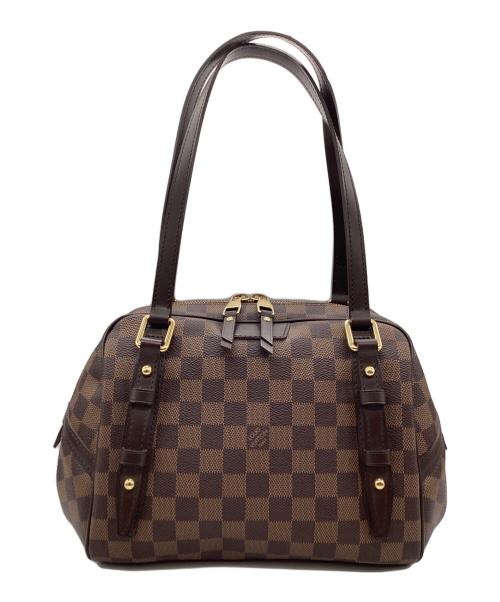 LOUIS VUITTON（ルイ ヴィトン）LOUIS VUITTON (ルイ ヴィトン) リヴィントンPM ハンドバッグ ダミエ ブラウンの古着・服飾アイテム