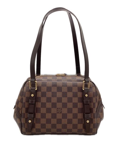 LOUIS VUITTON（ルイ ヴィトン）LOUIS VUITTON (ルイ ヴィトン) リヴィントンPM ハンドバッグ ダミエ ブラウンの古着・服飾アイテム