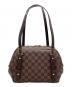 LOUIS VUITTON (ルイ ヴィトン) リヴィントンPM ハンドバッグ ダミエ ブラウン：140000円