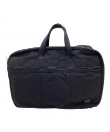 PORTER（ポーター）の古着「3WAY OVERNIGHT BRIEFCASE」｜ブラック